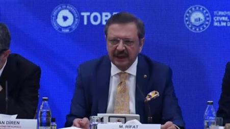 TOBB Başkanı Hisarcıklıoğlu: "(COP31 Zirvesi) Bu süreci bir vitrin olarak kullanalım"
