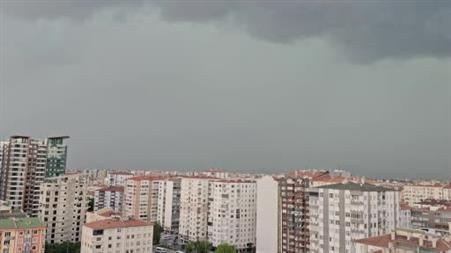 Kayseri’yi sağanak yağış vurdu