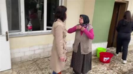 Ankara’da sağanak etkili oldu, yaşlı çiftin evini su bastı