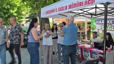 Eskişehir’de vatandaşlar teste girdi, fiziksel yaşını öğrendi
