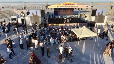 "Eskil Tuz Gölü Uluslararası Kültür Festivali" 25 ülkenin büyükelçilerinin katılımıyla başladı
