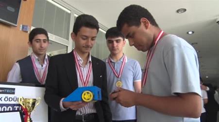 Afrikalı ve Türk öğrenciler tasarlayıp geliştirdikleri robotlarla Türkiye şampiyonu oldular