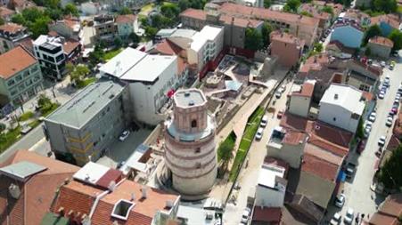 Bakan Ersoy: "Edirne’nin simge yapılarından Makedonya Eski Saat Kulesi’ni yeniden ayağa kaldırdık"