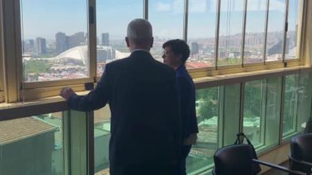 Bakan Bolat AB Genişleme Komiseri Marta Kos ile görüştü