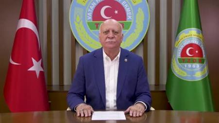 TZOB Genel Başkanı Bayraktar: "Türkiye genelinde yaklaşık 900 bin dekar alan doğal afetlerden zarar gördü"