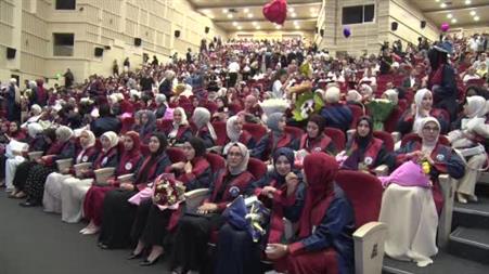 ERÜ İlahiyat Fakültesi’nde mezuniyet sevinci