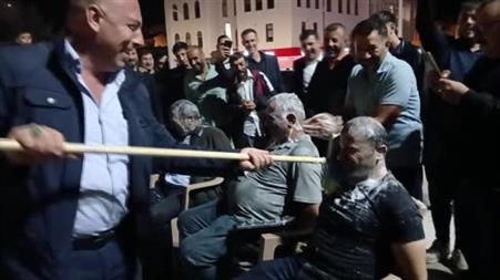 Asırlık gelenek damadın yakınlarına zor anlar yaşattı