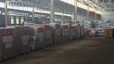Venezuela’ya 16,4 ton insani yardım malzemesi yola çıktı