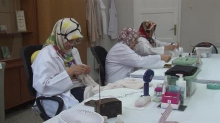 Bir iğne ve bir iplikle kültür mirasını geleceğe taşıyorlar
