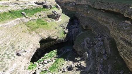 Karaman’da Akpınar Şelalesi yeniden akmaya başladı