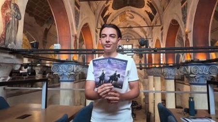 16 yaşındaki İbrahim, tarihe olan ilgisini kitaba dönüştürdü