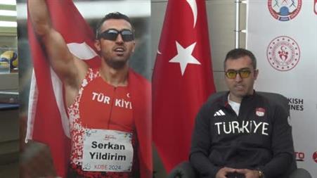 Serkan Yıldırım’ın madalyası ülkeye geri dönecek