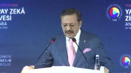 TOBB Başkanı Hisarcıklıoğlu: "Yapay zekada yerli ve milli girişimcilerimizi daha fazla desteklememiz gerekiyor"