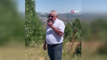 GSM şebekesi çekmeyen köyde, kurdukları telsiz sisztemiyle haberleşiyorlar