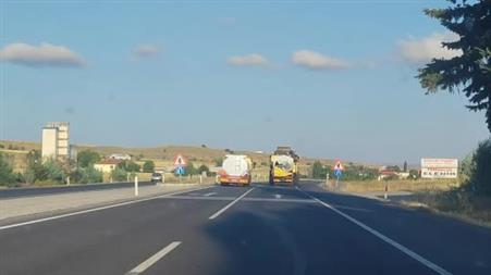 Yozgat’ta hasat sezonuyla birlikte trafikte yoğunluk arttı