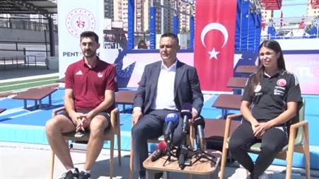 Milli pentatlet Mihrioğlu: "Ne kadar engellemeye çalışırlarsa çalışsınlar buradayız"