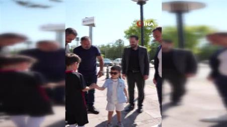 Baba Selami Alımcı ve minik Göktuğ’dan Gençlerbirliği’ne ziyaret