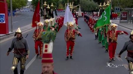Başkentte 30 Ağustos Zafer Bayramı nedeniyle geçit töreni düzenlendi
