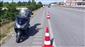 Bariyerlere çarpan motosiklet sürücüsü öldü