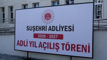Suşehri Ağır Ceza Mahkemesi ve yeni adli yıl açılışı gerçekleştirildi