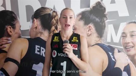 A Milli Voleybol Takımı’ndan "Dezenformasyona Dur De" kampanyasına destek