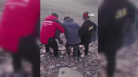 Erciyes Dağı’nda mahsur kalan yabancı uyruklu kişi kurtarıldı