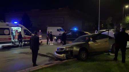 Kayseri’de ticari taksi otomobil ile çarpıştı: 1 yaralı
