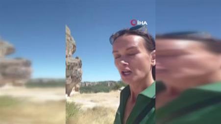 Tarihi yaklaşık 3 bin yıllık  Midas Kenti’nde tepki çeken tahribat