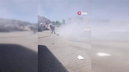 Otomobil ve hafif ticari araç çarpıştı, 1 kişi yaralandı