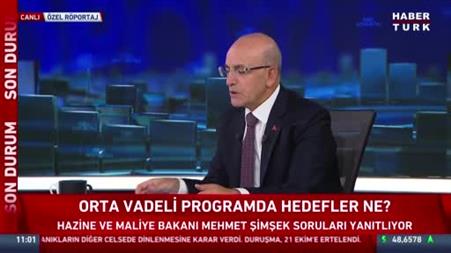 Bakan Şimşek: "Hayat pahalılığıyla mücadele bizim en büyük önceliğimiz, seçim sürecinde de dezenflasyondan vazgeçmeyeceğiz"