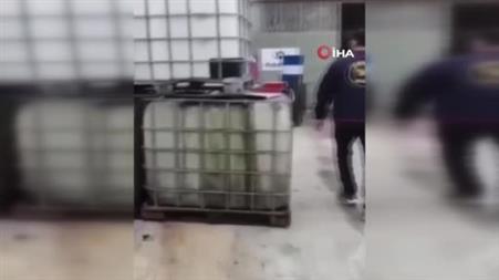 Ankara’da 20 milyon liralık kaçak akaryakıt ve sahte motor yağı ele geçirildi