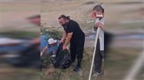 Sivas’ta köylüler "Dünya Temizlik Günü" sebebiyle anlamlı bir etkinliğe imza attı