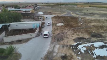 Depo görünümlü alana kenevir eken şüpheli yakalandı