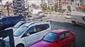 Kayseri’de tırla çarpışan otomobilin takla attığı kaza kamerada
