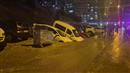 Ankara’da yol çöktü, onlarca araç mahsur kaldı