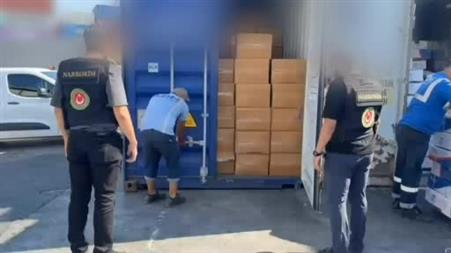 Mersin’de gerçekleştirilen operasyonlarda 1 ton 716 kilogram pregabalin ele geçirildi