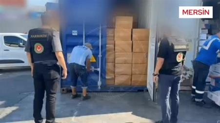Mersin ve İstanbul’da 1 ton 736 kilo uyuşturucu ele geçirildi