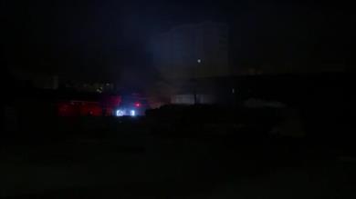 Kayseri’de talaş briketleme makinasında çıkan yangın büyümeden söndürüldü
