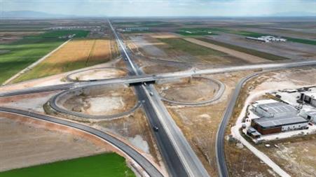 Konya Çevre Yolu ile mevcut kesim 24 dakika kısalacak