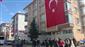 Şehit polis Ahmet Türkoğlu’nun baba ocağına Türk bayrağı asıldı