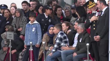 Silahlı saldırıda şehit olan polis için Ankara Emniyet Müdürlüğünde resmi cenaze töreni düzenlendi