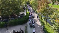 Eskişehir’de 75 anne aynı anda bebekleriyle birlikte egzersiz yaptı