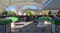Kayseri’de kazada hayatını kaybeden 3 kişi son yolculuklarına uğurlandı