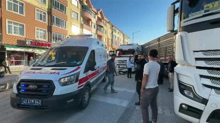 Kulu’da zincirleme trafik kazası: 1 yaralı