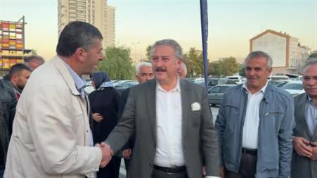 Başkan Palancıoğlu vefat eden özel kalem müdürünün ismi verilen parkın açılışında duygusal anlar yaşadı