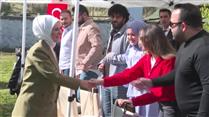 Bakan Göktaş, Saray Engelsiz Yaşam Merkezi’ndeki "Nefes Merkezi"nin açılışını yaptı