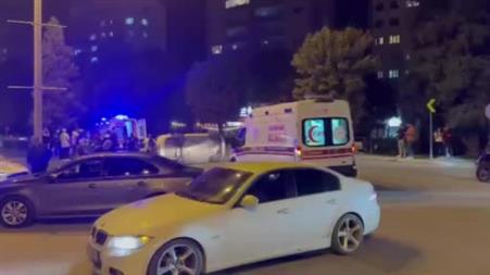 Eskişehir’de 2 otomobil çarpıştı, 1’i yan yattı