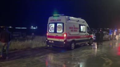 Karaman’da yağmur nedeniyle kayganlaşan yol kazaya neden oldu: 1 yaralı