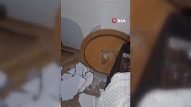 Kayseri’de evin tavanı çöktü: 75 yaşındaki kadın yaralandı