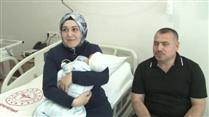 Kalp hastalığıyla hayata tutunma mücadelesi veren bebek sağlığına kavuştu